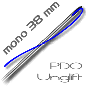 UNGLIFT PDO - - 38 mm mono revitalizante pack 20 hilos